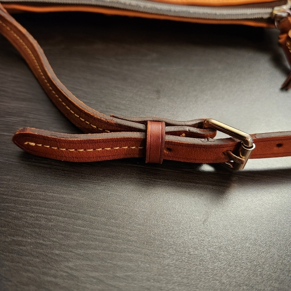 Dooney & Bourke Orange Lightweight Nylon Crossbody Bag/Purse - Picture 6 of 12